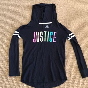 Girls JUSTICE hoodie